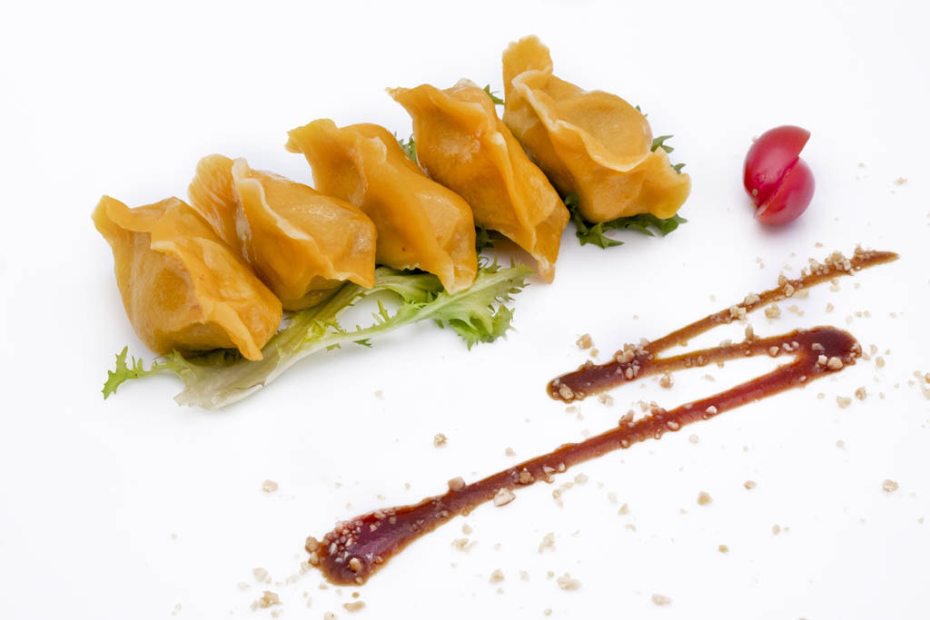 Gamberi e castagne