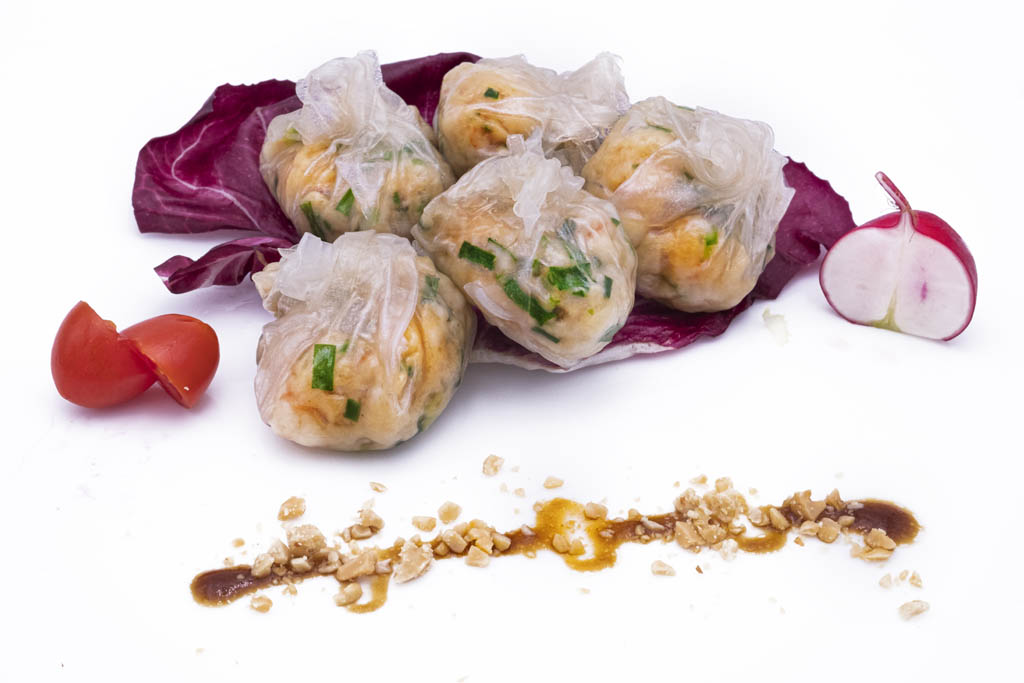 Gamberi e castagne